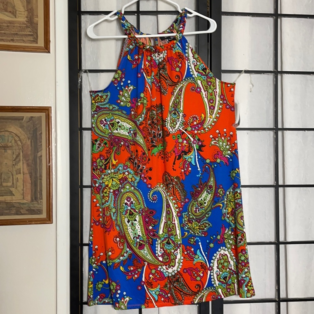 MSK mod print dress